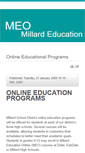 Mobile Screenshot of meo.millardk12.org
